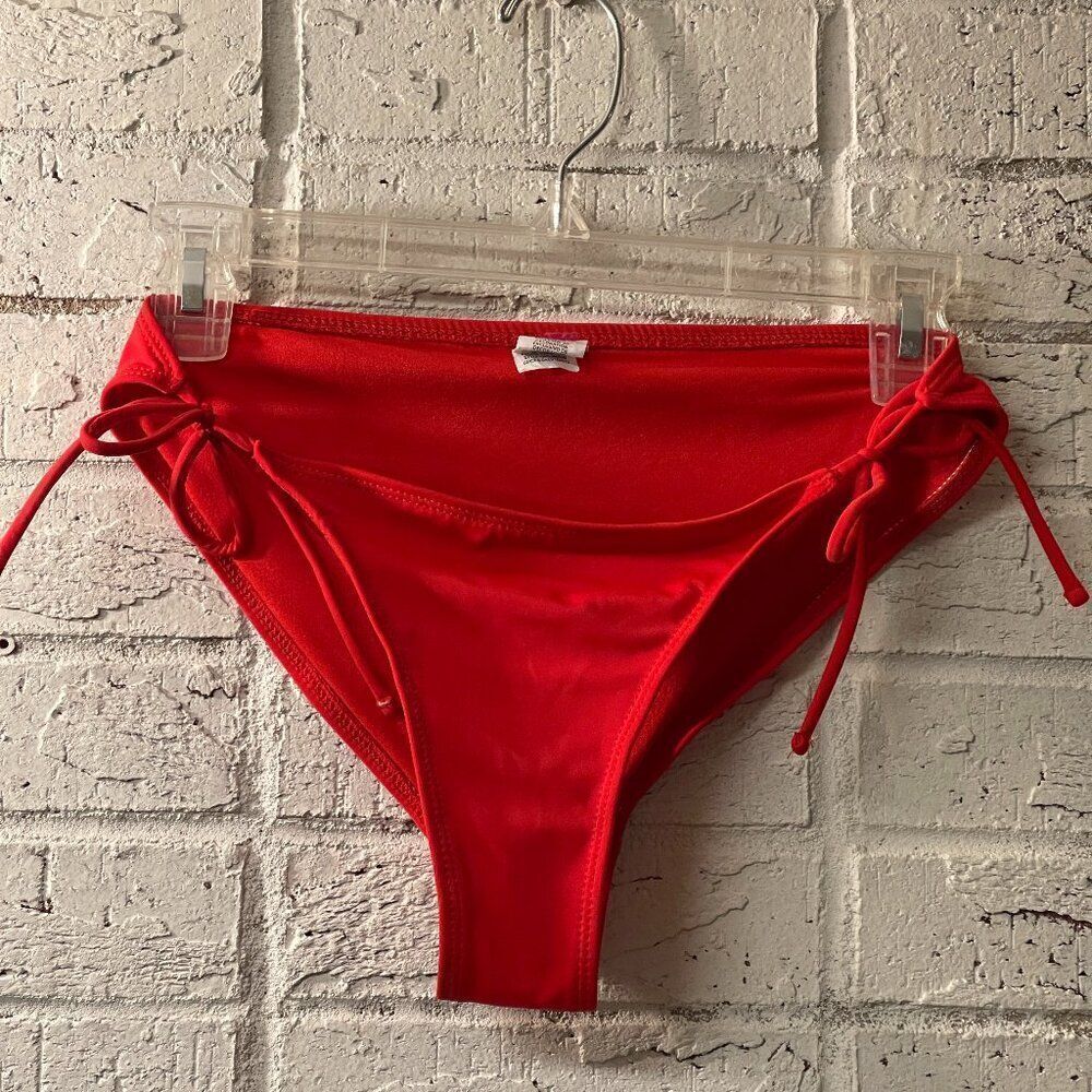 OP Red String bikini bottom ONLY Large 11/13